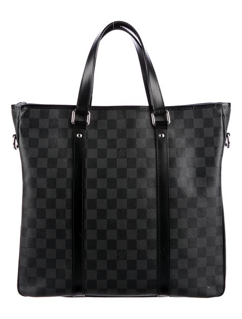 lv tadao|LOUIS VUITTON Damier Graphite Tadao 1521493 .